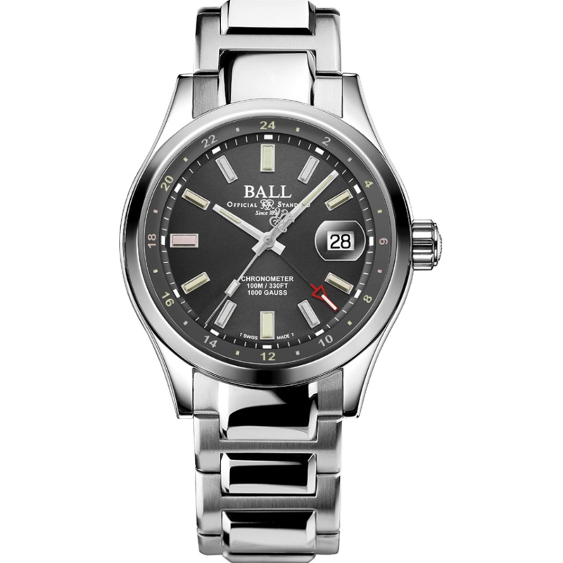Ball Engineer III Endurance 1917 GMT Rainbow Tubes GM9100C-S2C-GYR