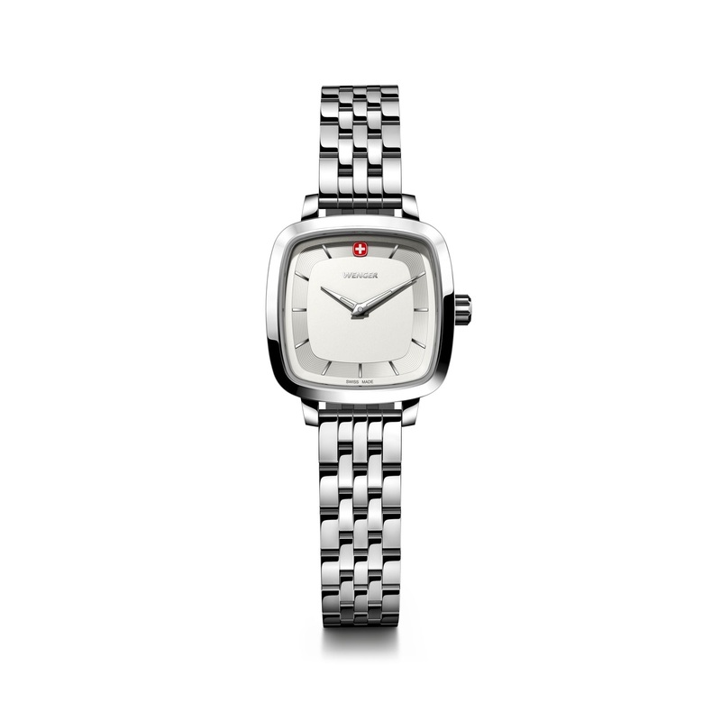 Wenger Vintage Classic 27mm White Dial Stainless Steel Watch 01.1911.101