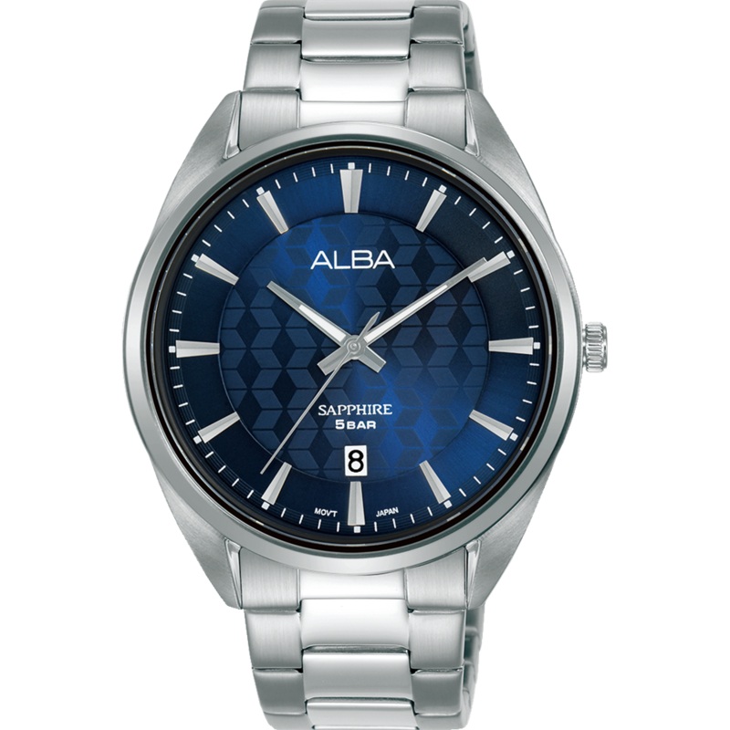 Alba Prestige Analogue Stainless Steel Blue Dial Watch AS9P61X